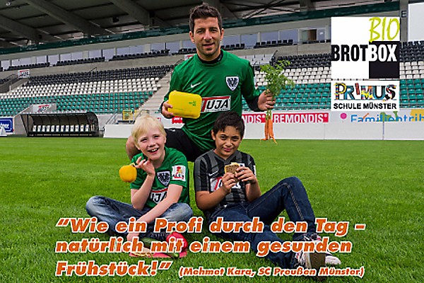 Muenster - Fussballer Mehmet Kara