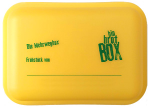 Bio-Brotbox nachhaltig, obwohl aus Kunststoff